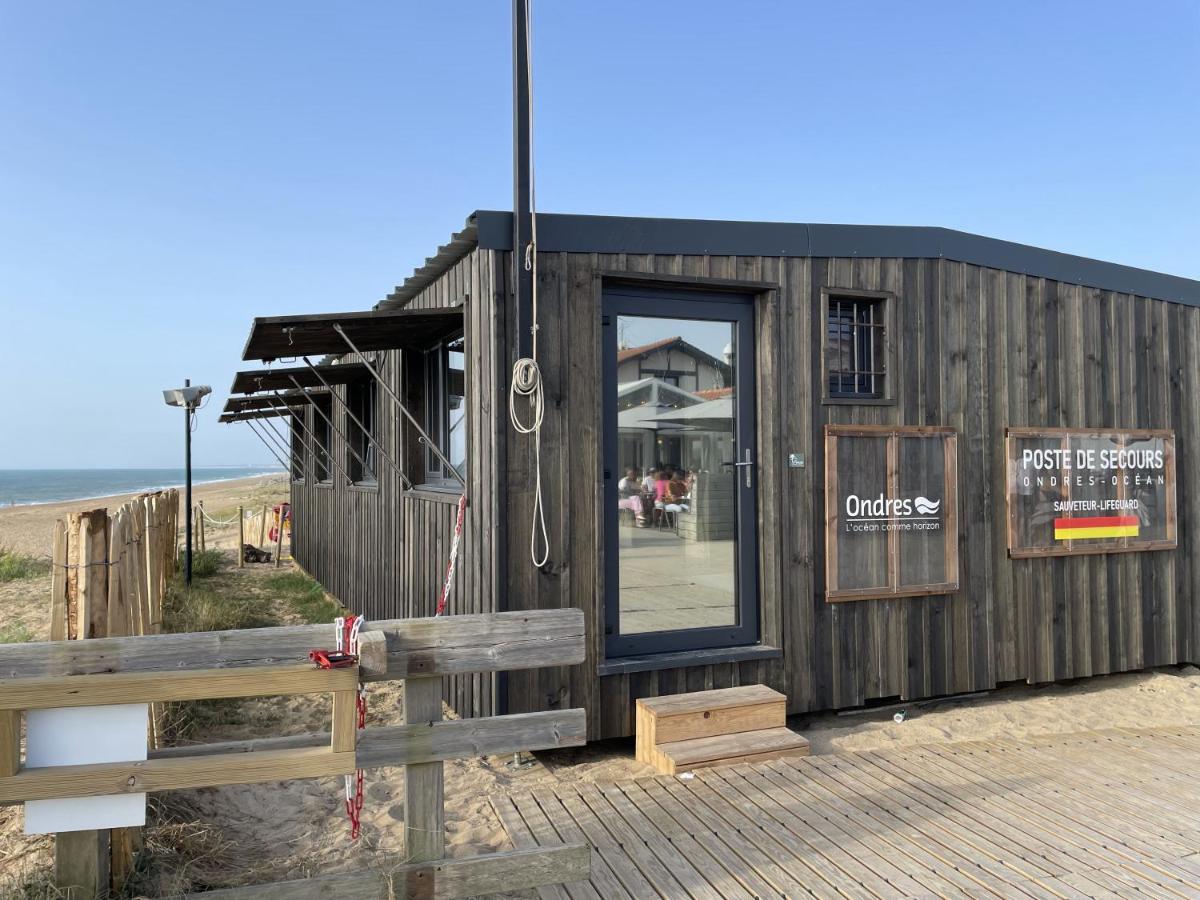 Chalet Paisible A La Plage, Piscine Et Tennis Ондр Экстерьер фото