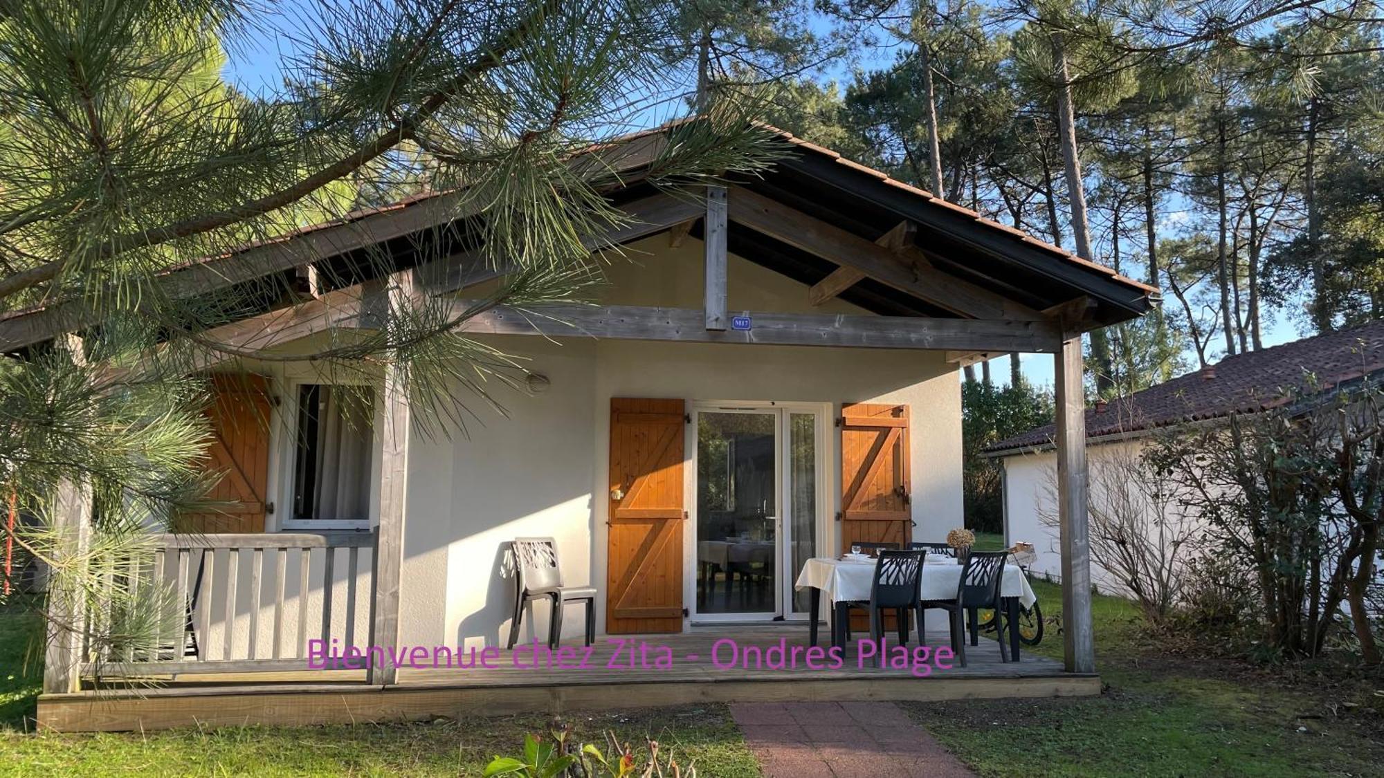 Chalet Paisible A La Plage, Piscine Et Tennis Ондр Экстерьер фото